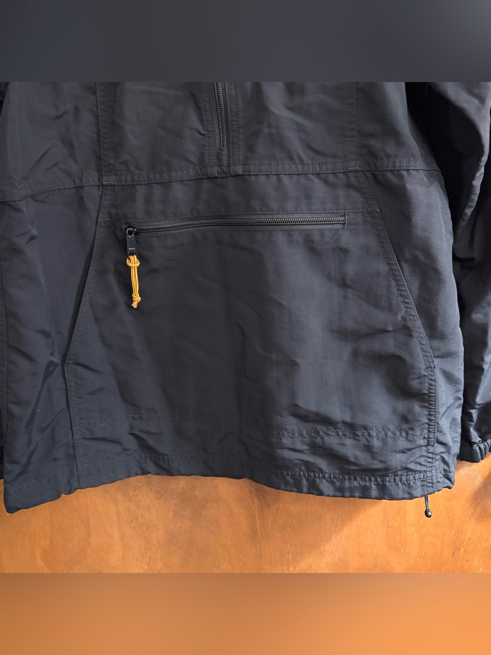 L.L. Bean Women's Black Mountain Classic Anorak Windbreaker Rain Jacket XS Nylon - Picture 9 of 13